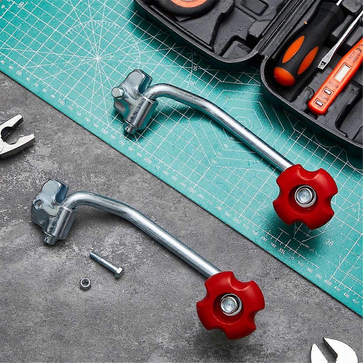 Trailer Jack Handles Replacement Crank Accessories Fits Most Trailer Jacks,Comes with Bolt Nut Spac
