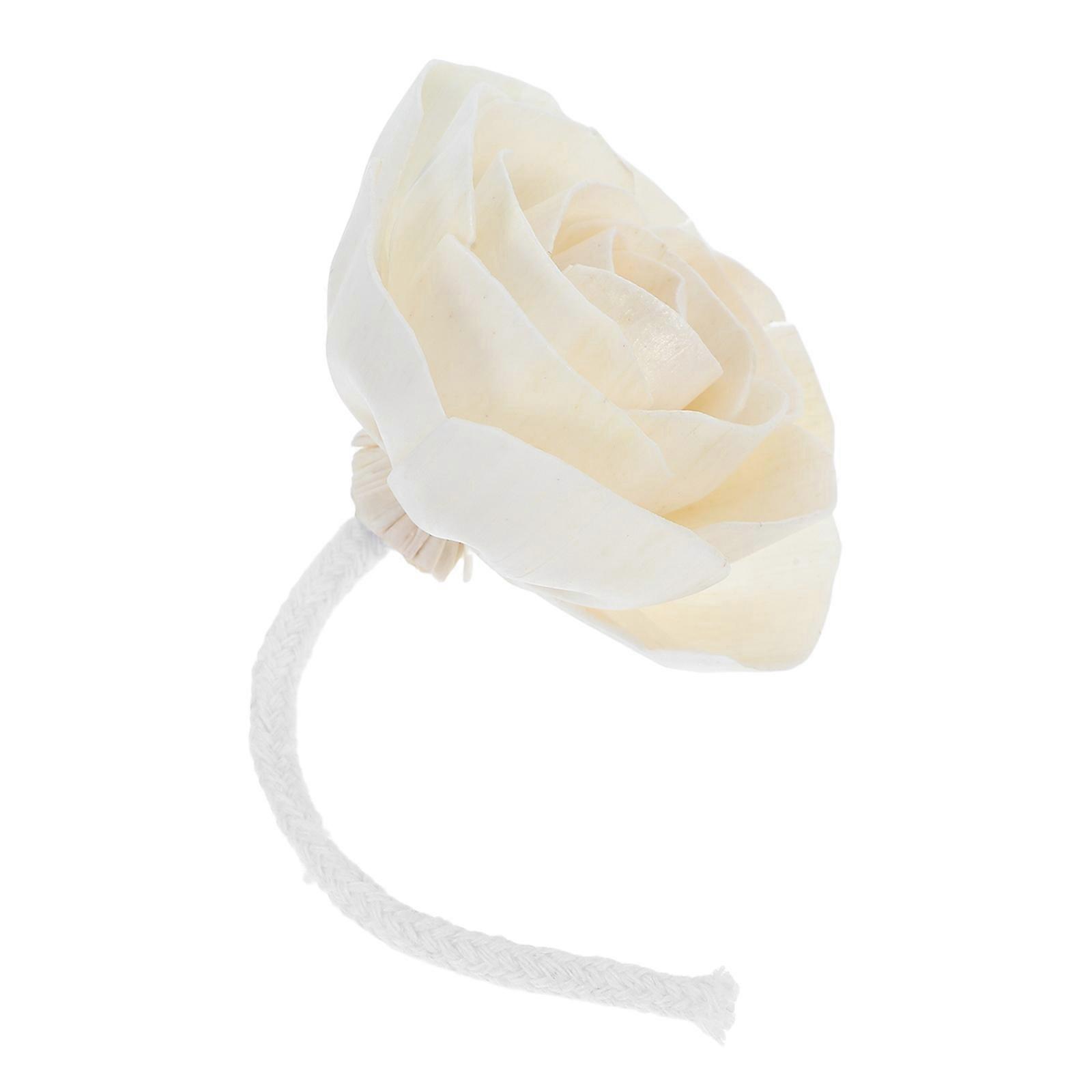 Room Fragrance Diffuser Flower Head for Home 5Pcs Flameless Artificial Set