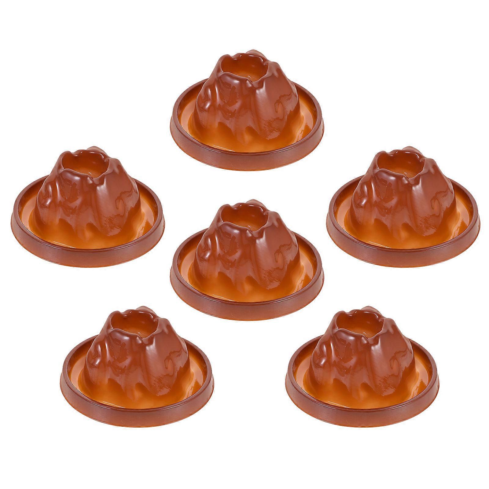 Volcano Model Shell DIY Volcano Eruptions Base for Educational Science 30Pcs