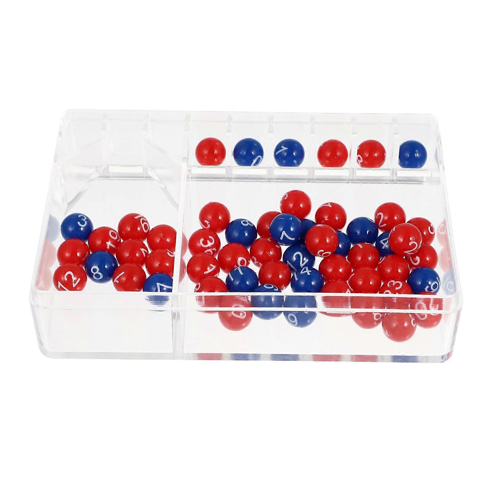 Raffle Balls Game Set for Company Events Multi Plastic Material with 1 Set