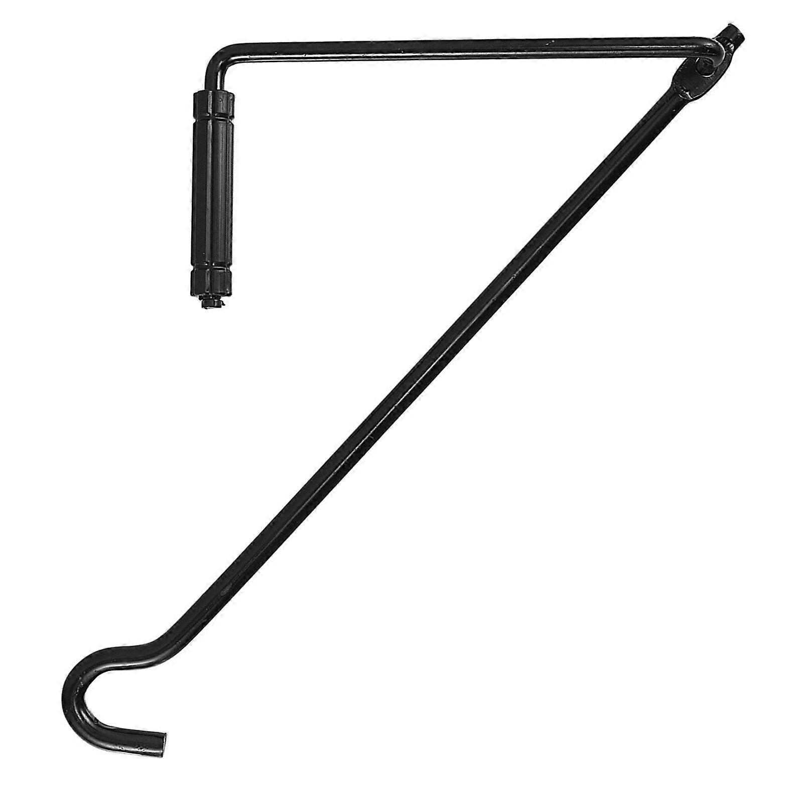 Lift Jack Handle Replacement for Vehicle Jack 3Pcs Black Steel Crank Handles