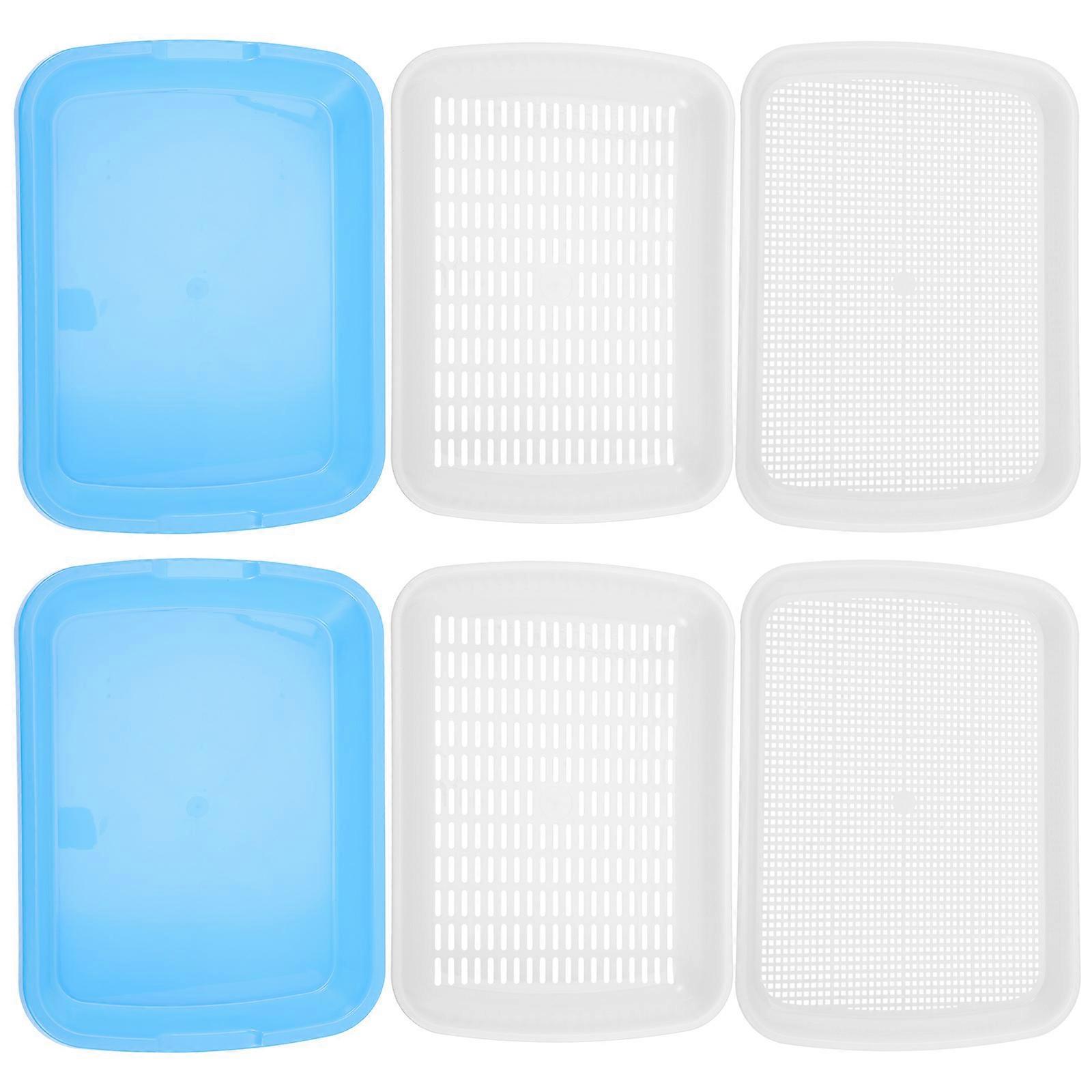 Plastic Tray for Plants Multi-Function Starter Tray Home Use Seed Sprouting 1Set