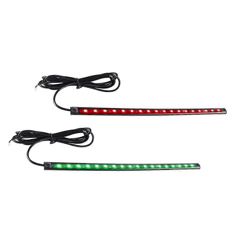 Yacht Indicator Light LED Navigation Light for Side Lights 2Pcs Pack