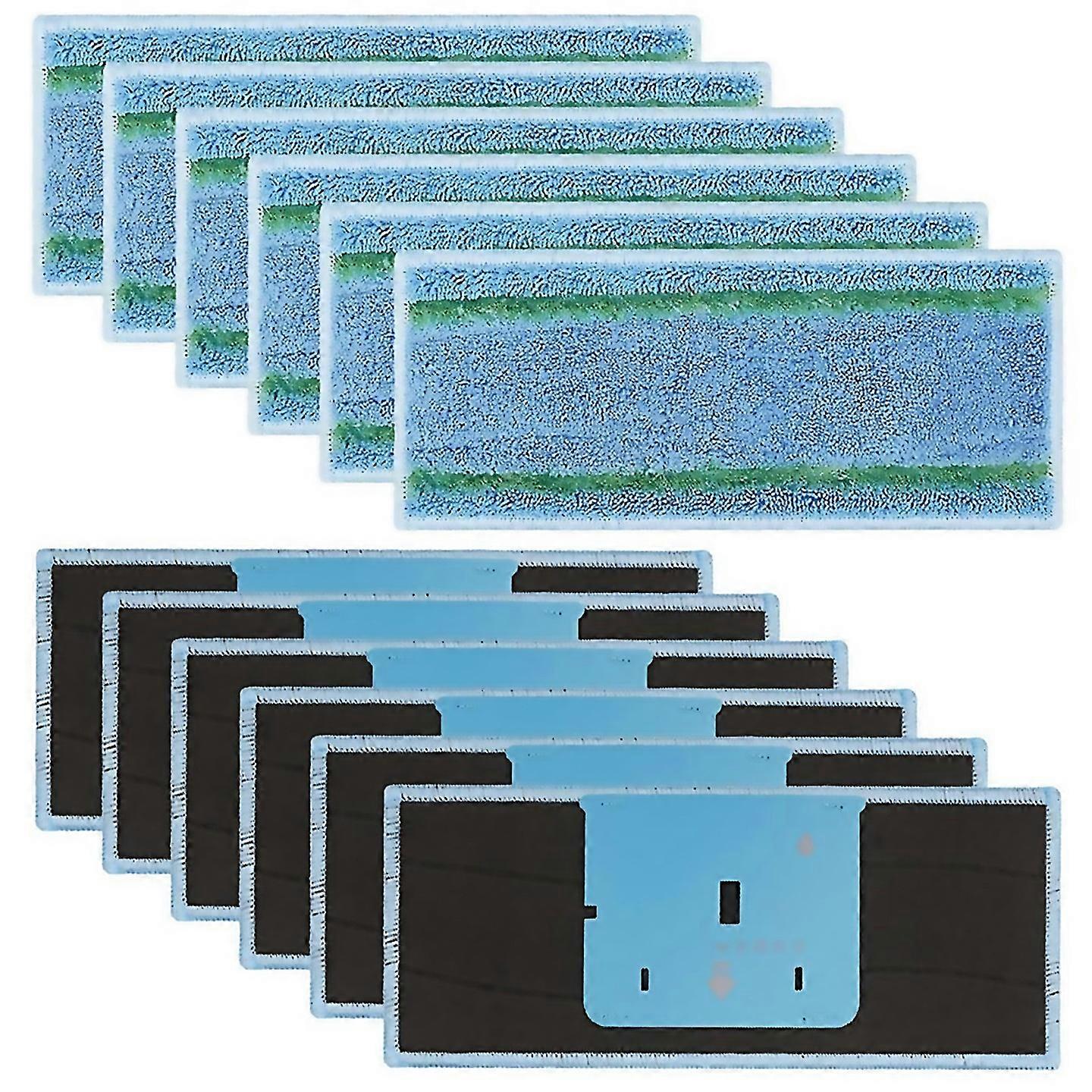 For 12pcs Mopping Wet Pads For Jet M6