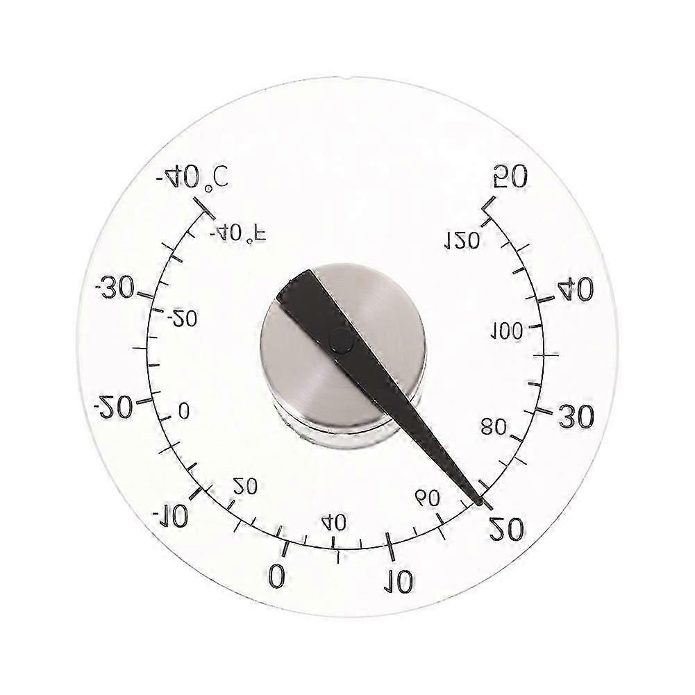 Stick On Window Thermometer Temperature Indoor/Outdoor Waterproof Dial Round