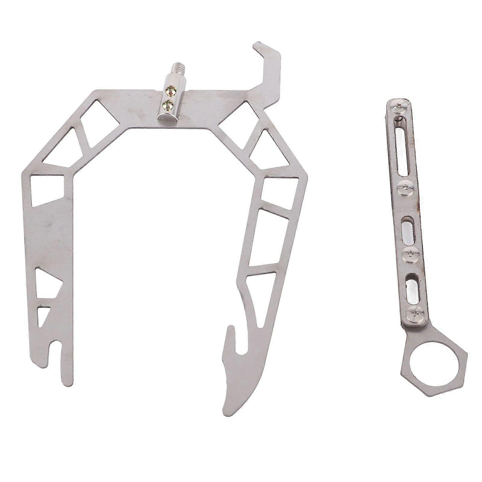 U Type Mooring Rope Threader Stainless Steel Dock Hook Cable Wire Guider Ship Parking Tool Normal Version