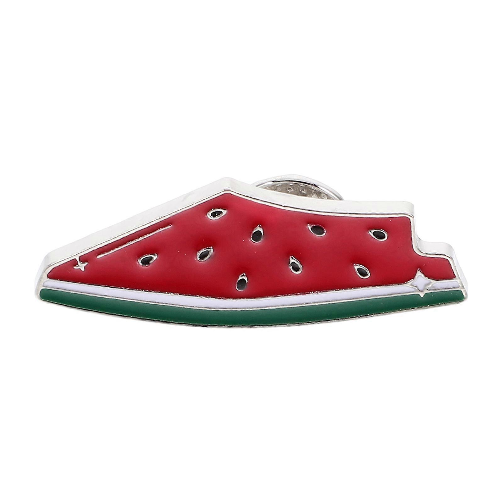 Watermelon Brooch Pin for Decoration 2Pcs Lightweight Multi-Color Brooch