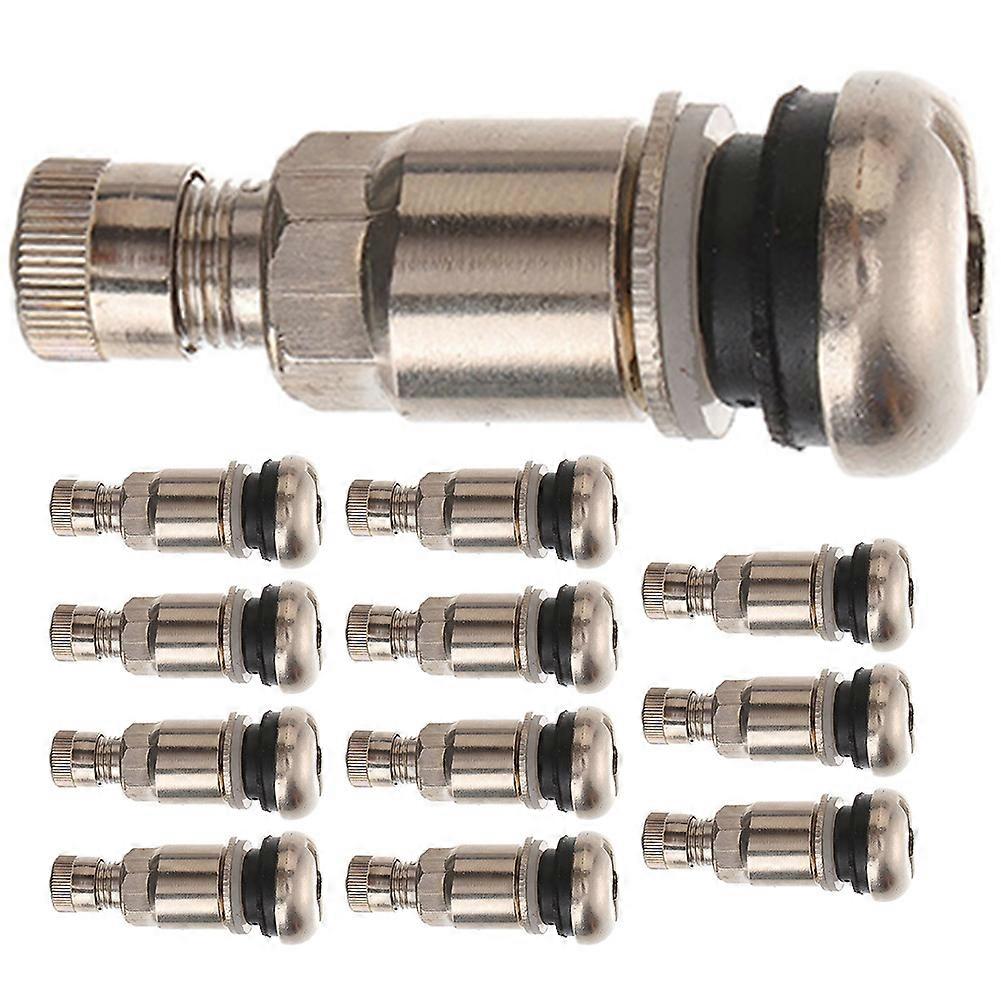 60 Pcs Vehicle Tyre Air Caps For Car Truck And SUV Golden Color Cylindrical Valve Stem Caps To Retain Pressure And Prevent Dirt Contact