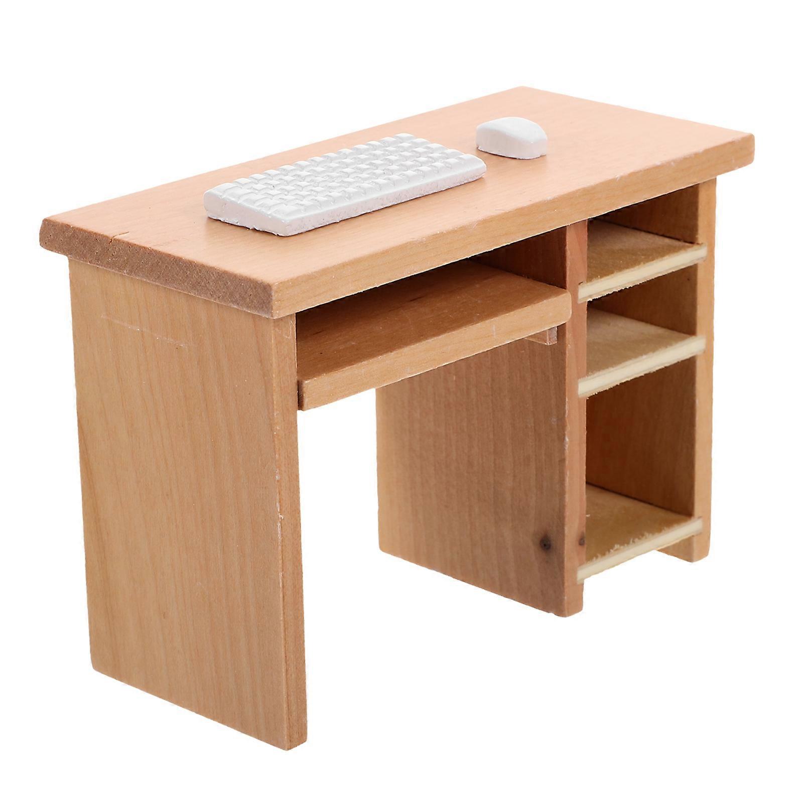 Mini Table with Mouse and Keyboard for Decor 3Sets