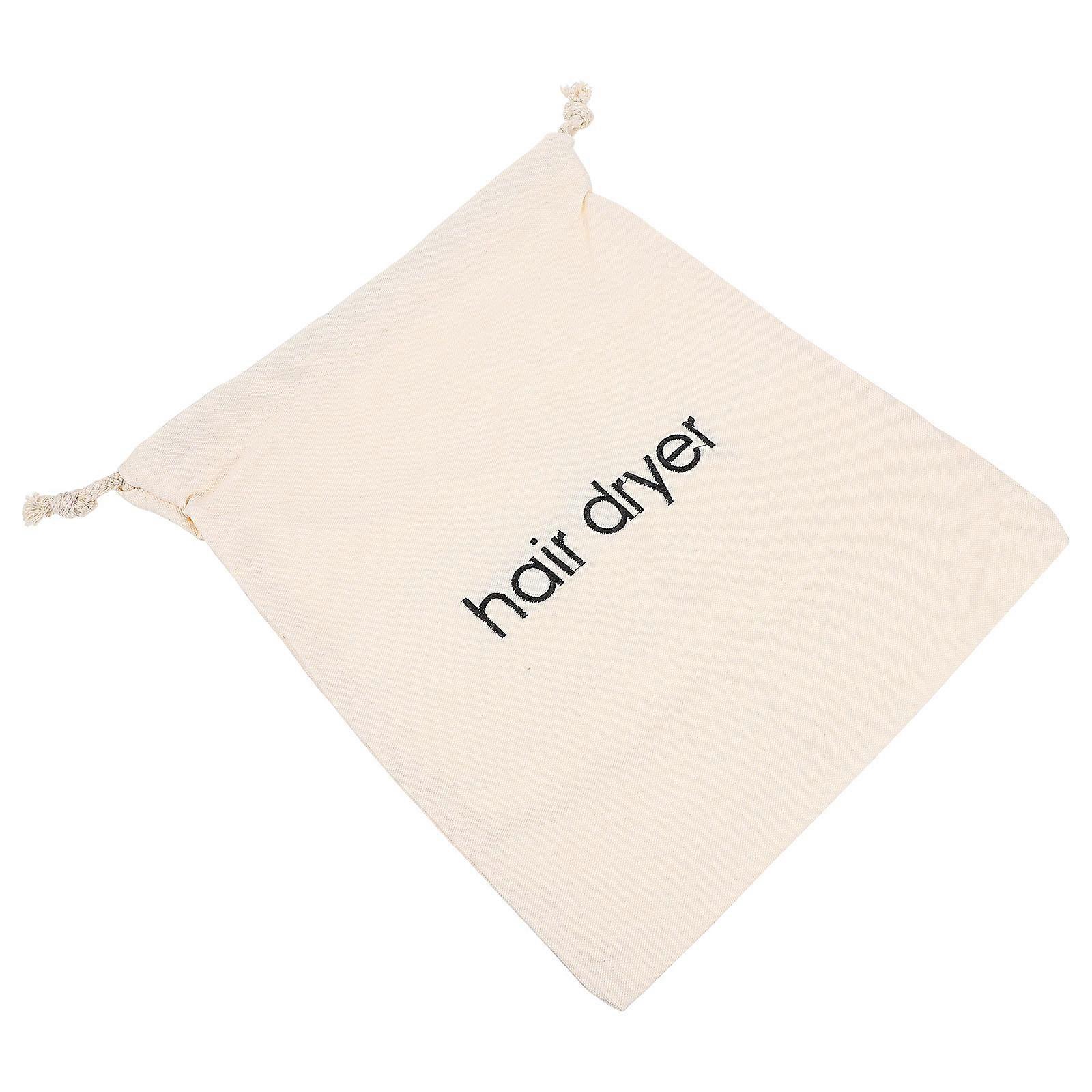 Fabric Hair Dryer Storage Drawstring Bag for Home Use 10Pcs Set