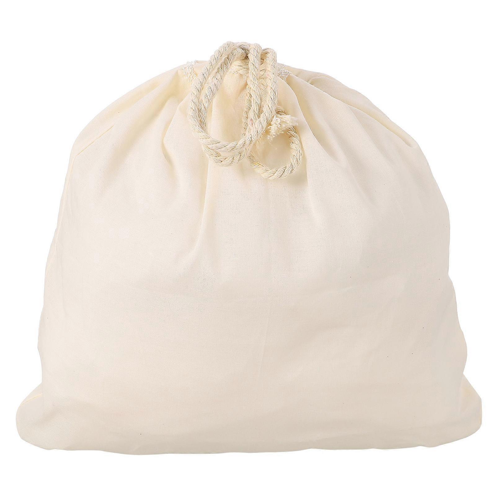 Cotton Cloth Filter Bag Food Grade Drawstring Filter Bag for Storage