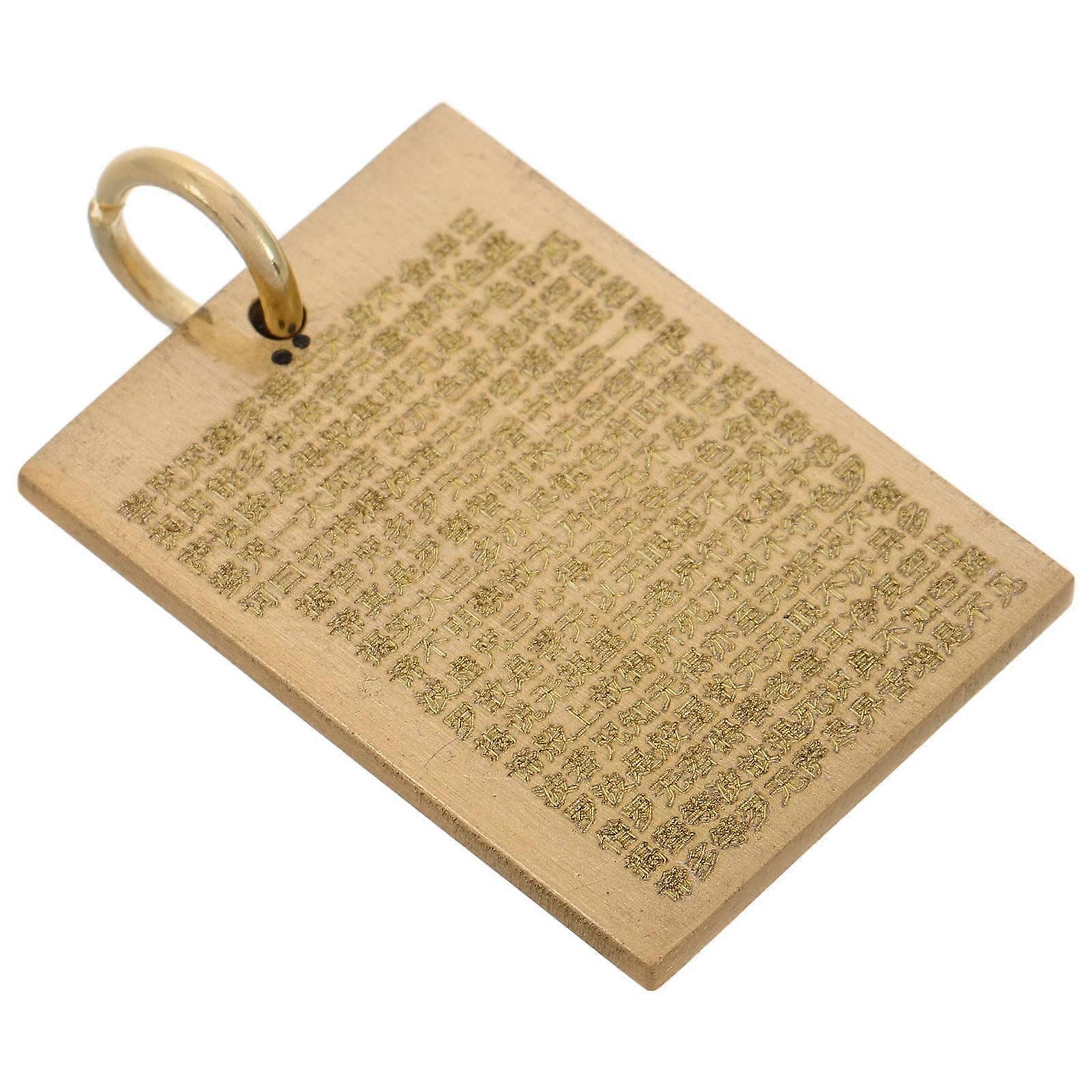 Brass Feng Shui Keychain 4Pcs With Unique Shape For Bag Decoration And Good Luck Accessories