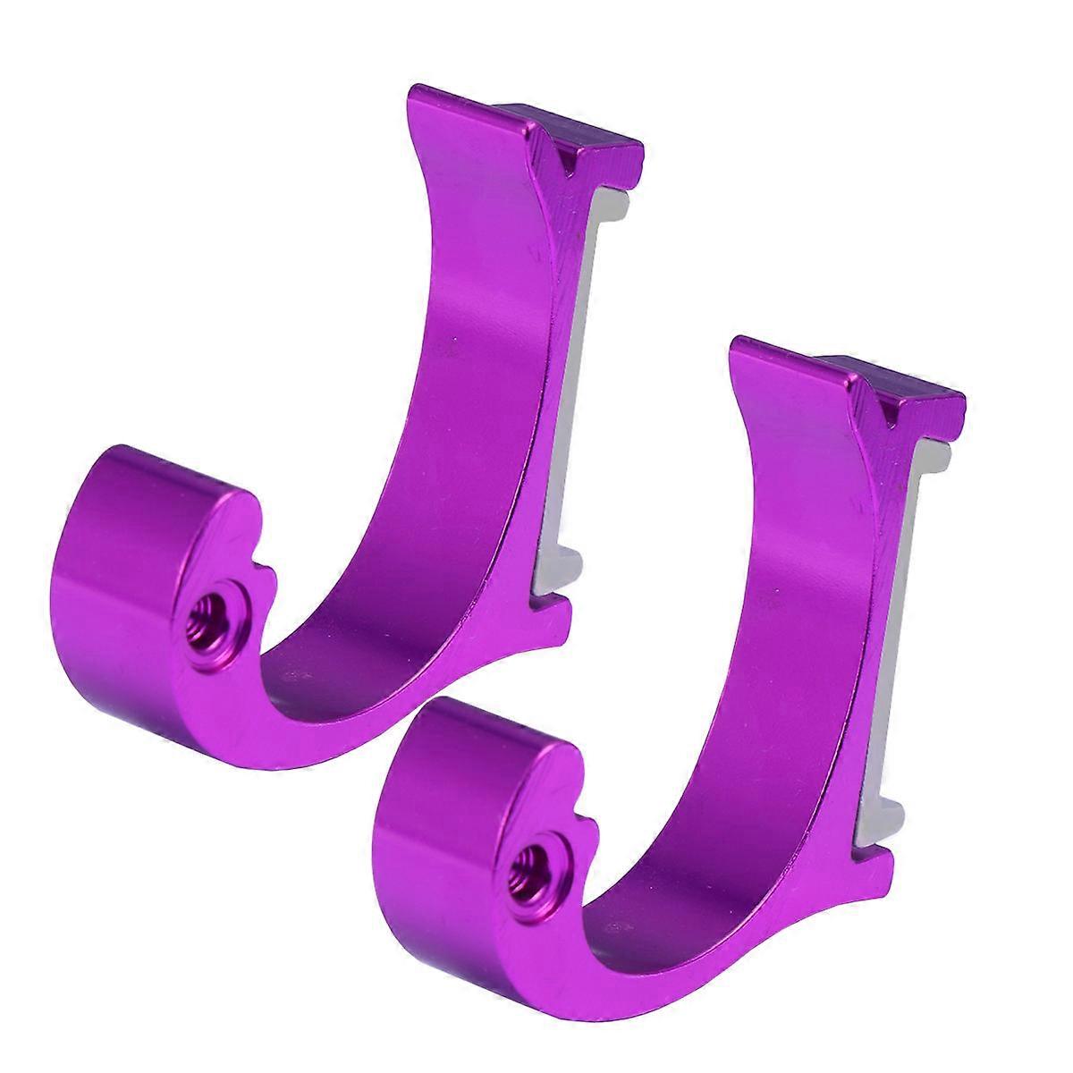 Behind Door Hooks for Hanging Coat 6Pcs Purple Dolphins Single Hook