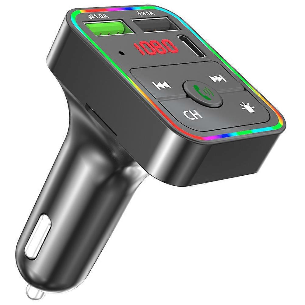 Car Wireless Adapter Wireless Transmitter Dual USB Charger 5Pcs