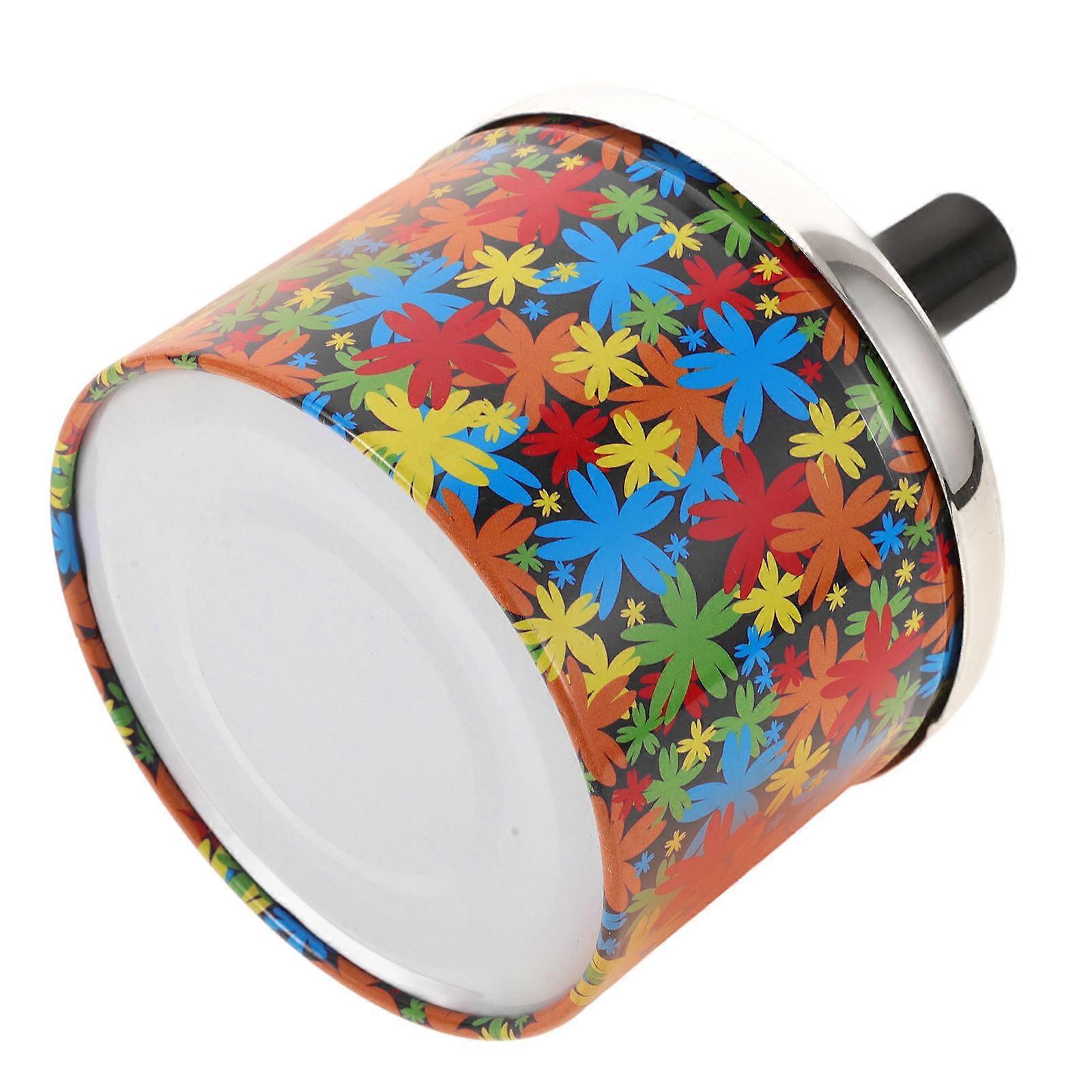 5Pcs Automatic Extinguishing Metal Ashtray for Tabletop Decorative Use