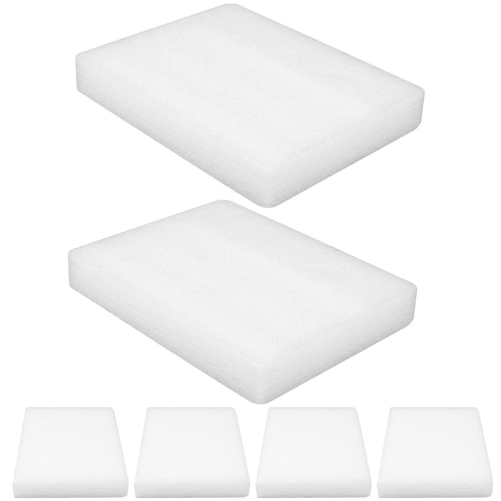 Needle Felting Foams Cushion 24Pcs White Wool Felting Flat Panel Pad