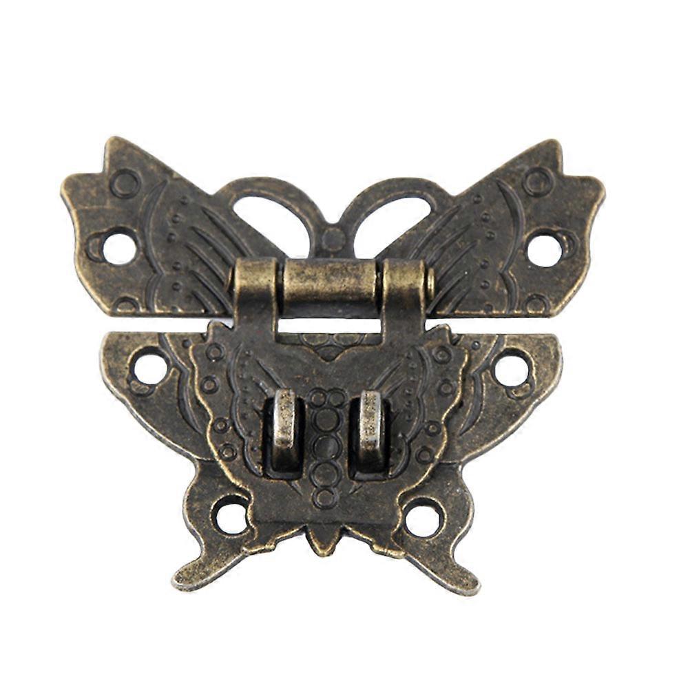 אבזם מנעול עץ עתיק מסגסוגת 2 יחידות לארונות רהיטים מגירות צבעים שונים עיצוב עמיד