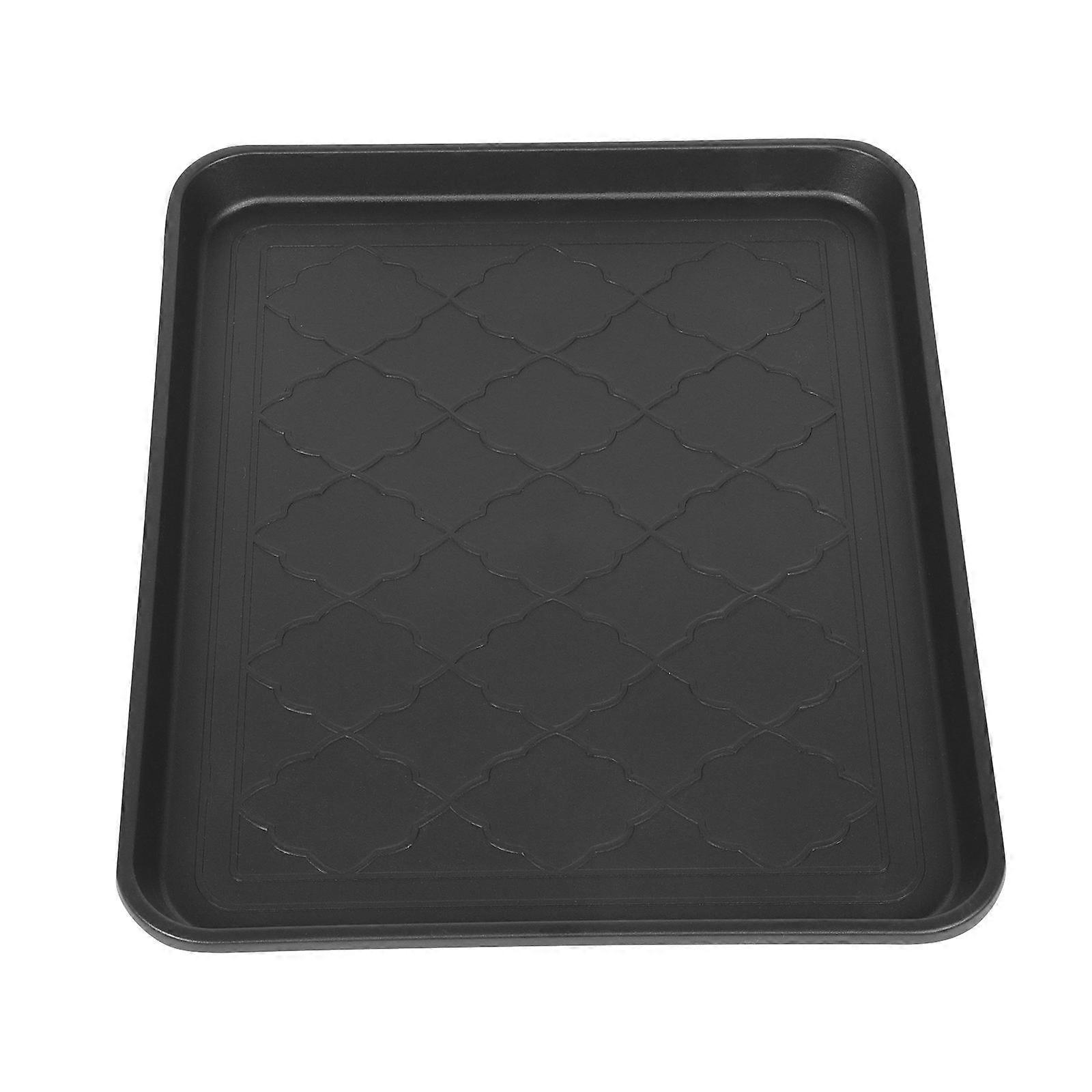 Shoe Storage Tray Plastic Multi-Purpose Shoes Boot Tray for Storage 2Pcs