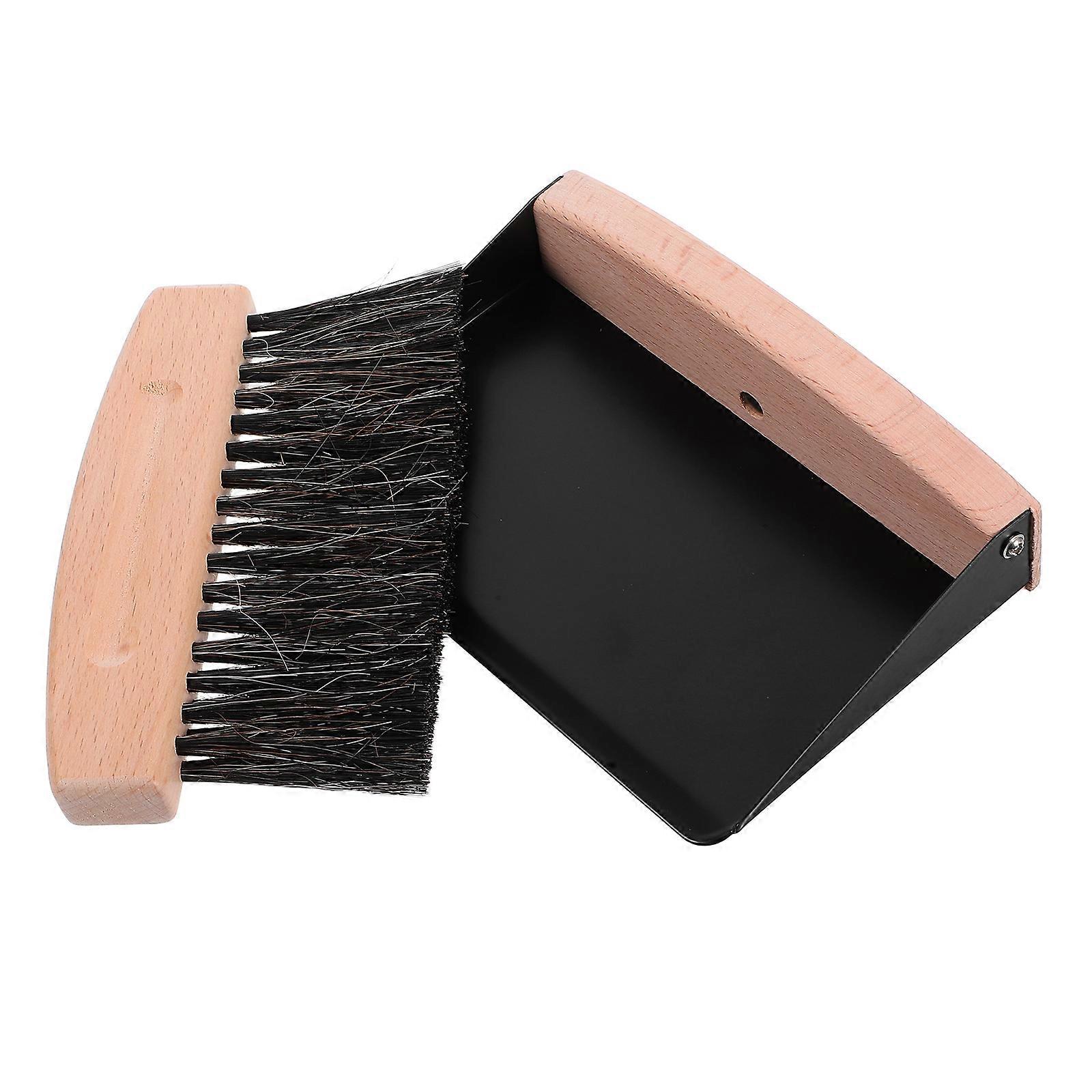 Mini Hand Broom with Dustpan Set Small Cleaning Kit for Kitchen 2Sets