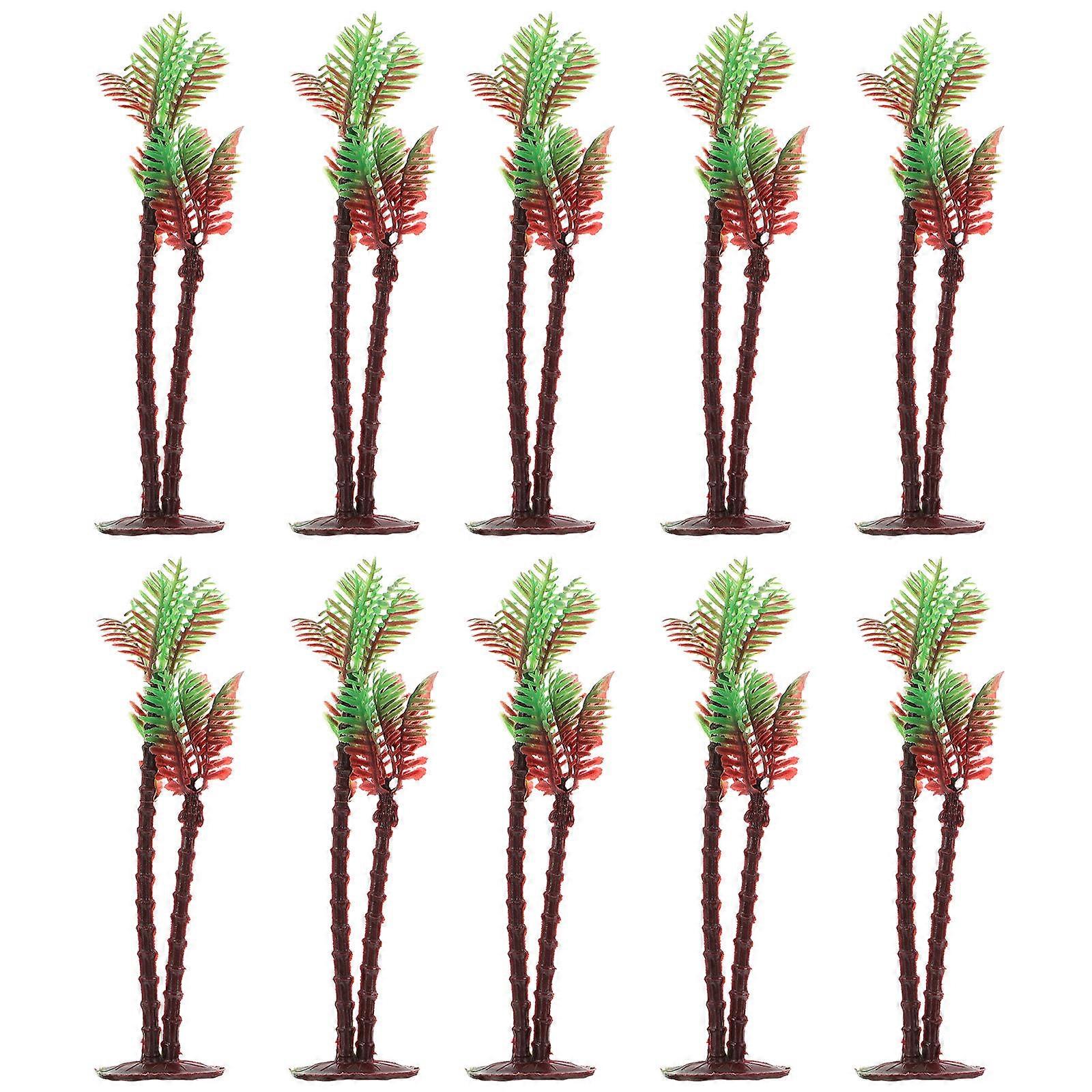 Imitated Tree Decor Coconut Tree Model for Decoration 40Pcs Collection