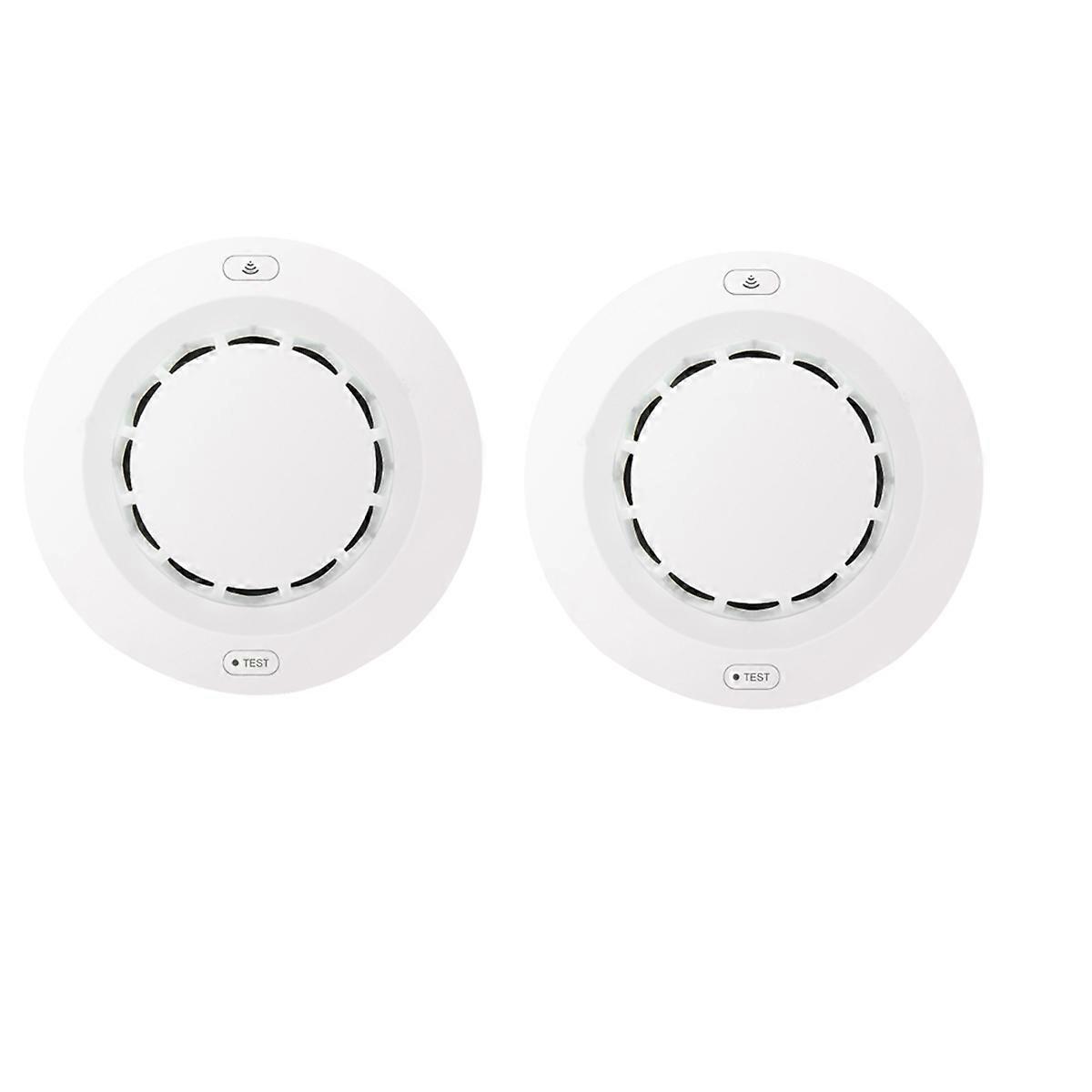 Tuya Zigbee Smoke Detector Sensor Wireless Fire Protection Alarm Smoke High Sensitivity Safety Prev
