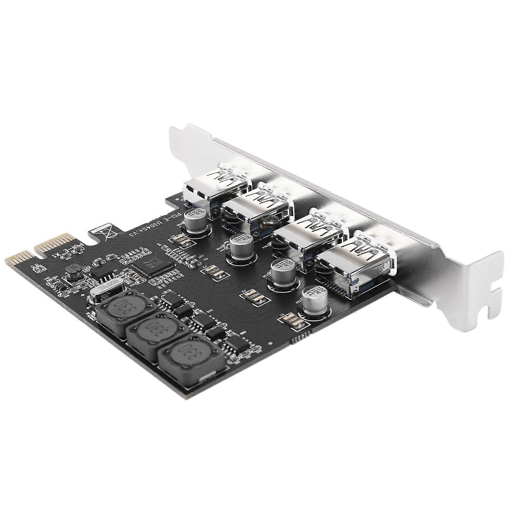 4 Port Usb 3.0 Pci Express Expansion Card Pcie Pci-E Usb 3.0 Host Controller 4 X Usb3.0 Usb 3.0 Add