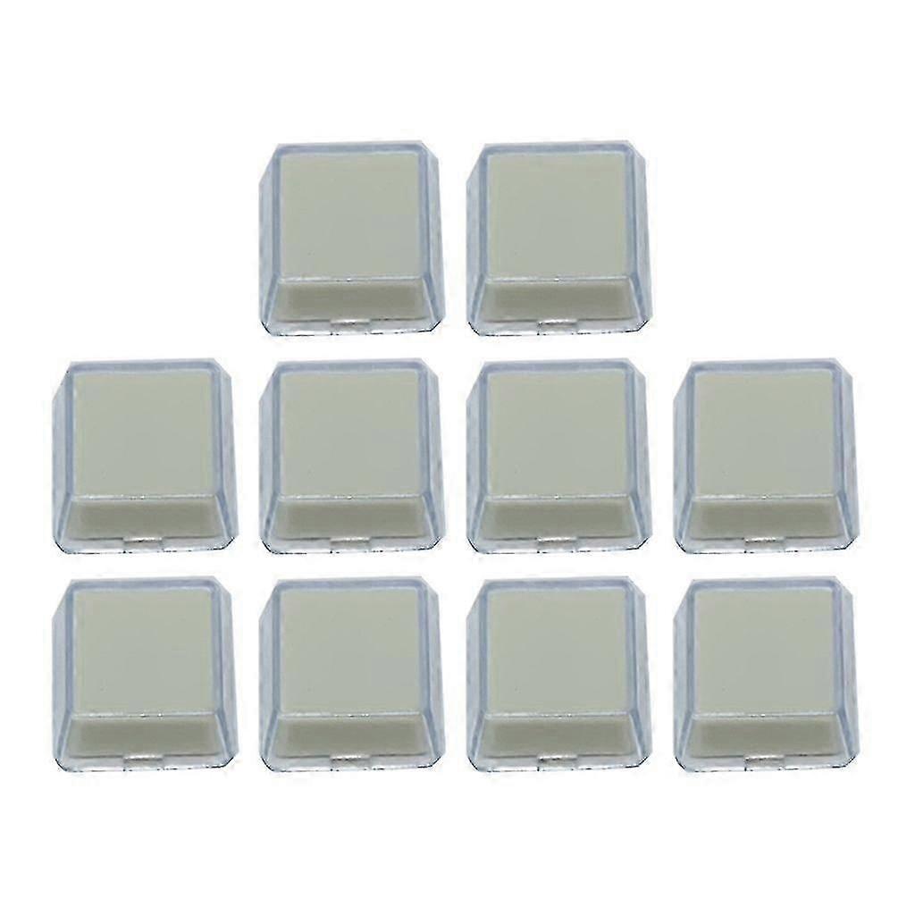 DIY Keyboard 10PCS acrylonitrile-butadiene-styrene Transparent Double-layer Keycaps for Cherry MX Switch