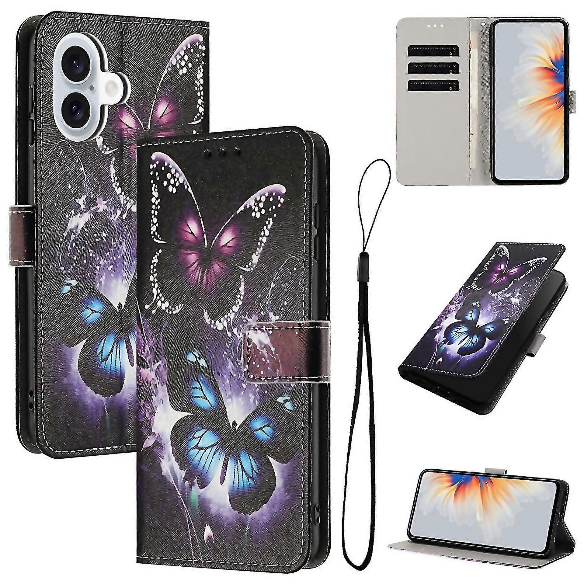 For Color Drawing Pattern Leather Phone Easy To Clean And Maintain