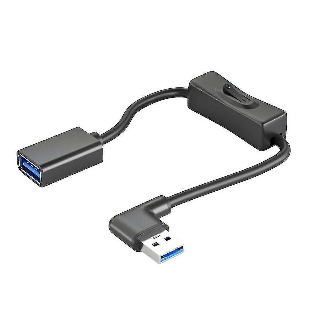 Cable de extensión USB3.0 con interruptor de apagado Cable extensor USB de servicio pesado