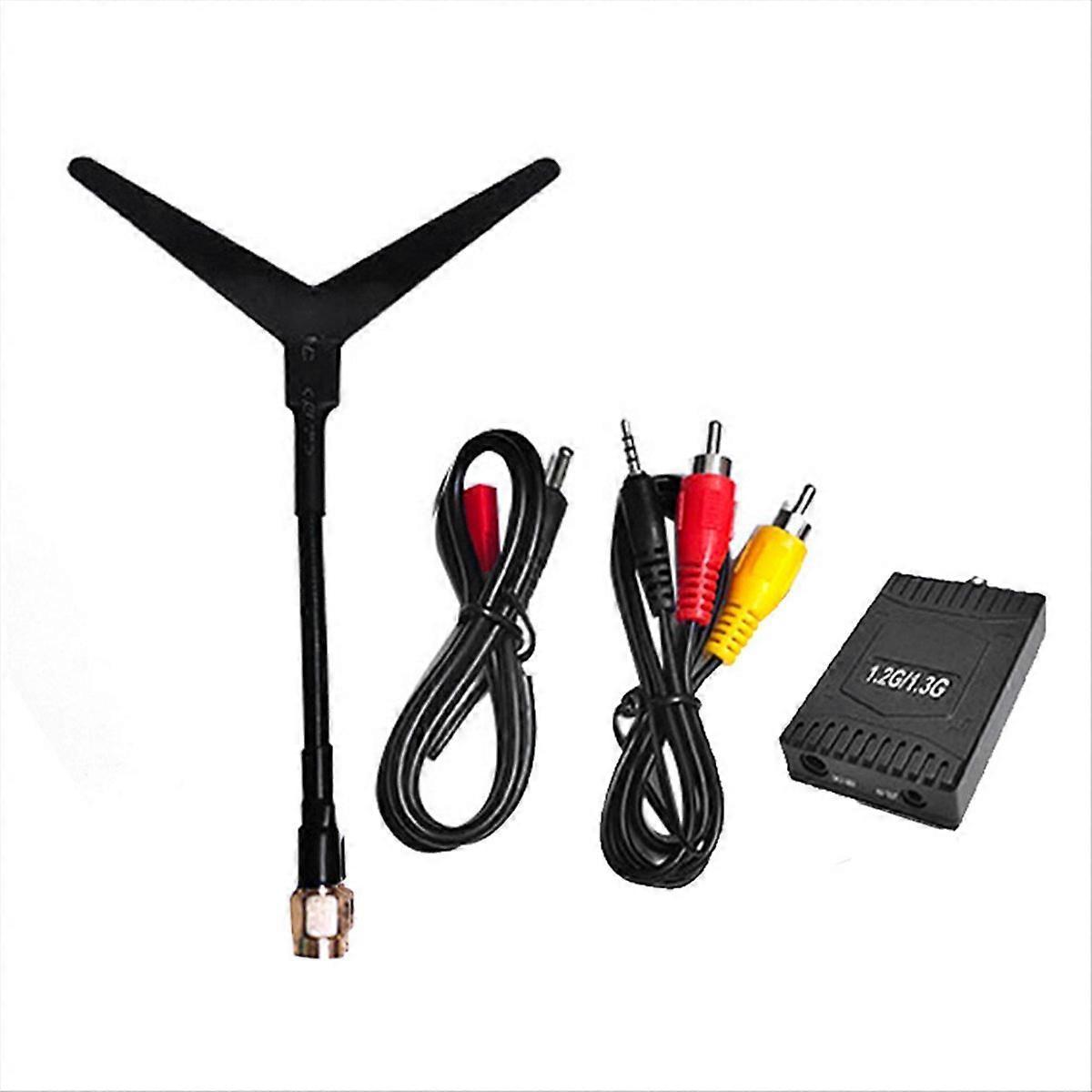 1.2G 1.3G VRX 9 Channel FPV Video Audio Receiver for RCAirplane Drone