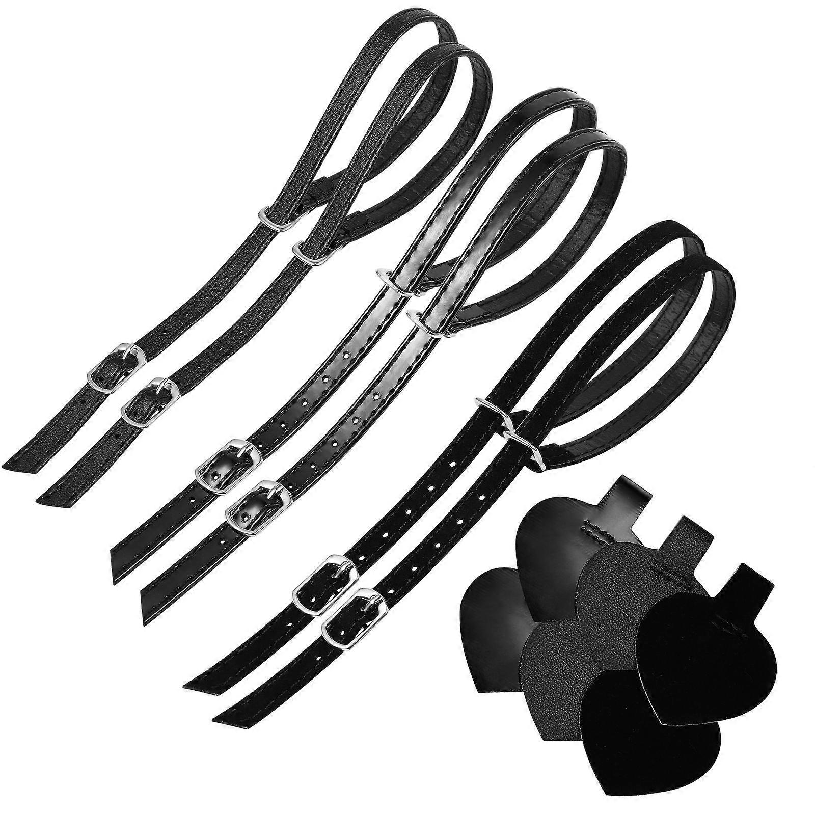 Prevent Dropping Out High-Heeled Shoes Anti-Drop Heel Strap For Women Assorted Color 3 Sets