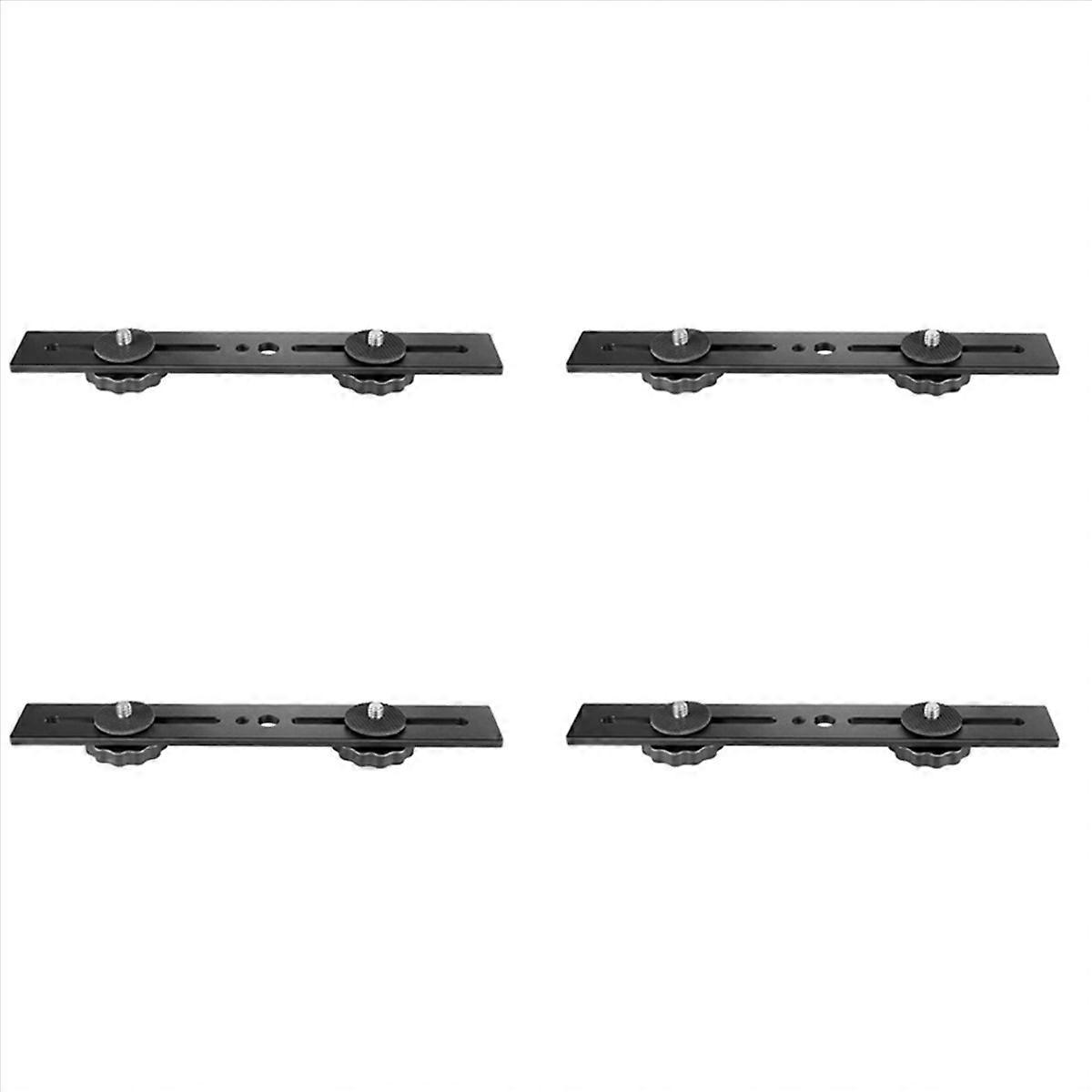 8 inch Dual Flash Camera Mount Tripod Bracket with 1/4 Screw