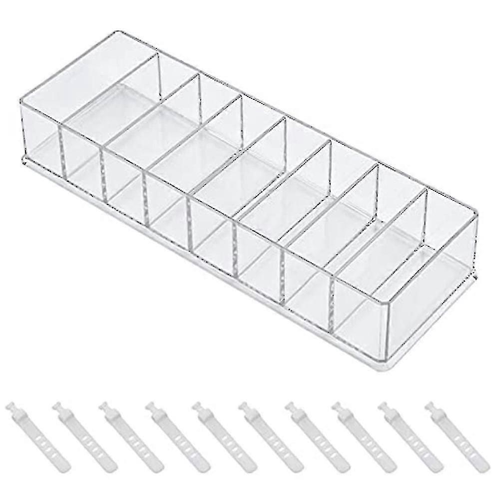 Plastic Cable Management Box With 10cable Ties Transparent For Office