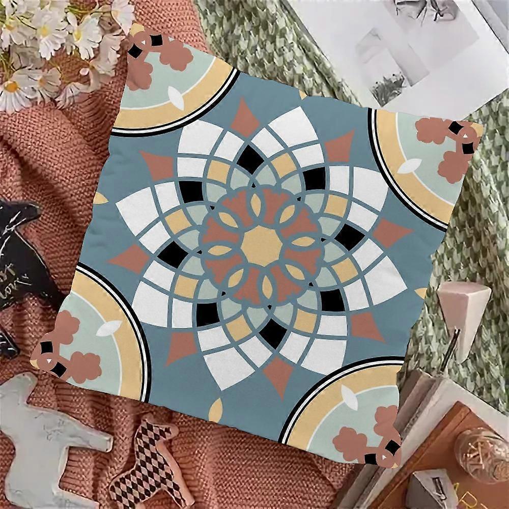 v211マンダラクッションカバー観賞用枕部屋装飾アイテム枕用高品質高級クッションカバーピローカバーホームgg211