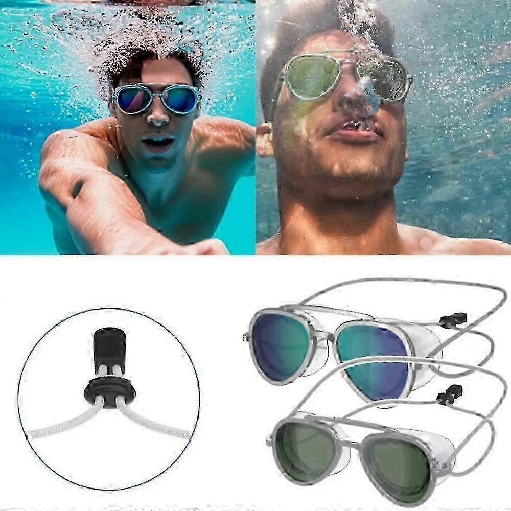 نظارات السباحة Speedo Adult Sunny G Mirror Maroon مع حماية من الأشعة فوق البنفسجية ، قابلة للتعديل للسباحة