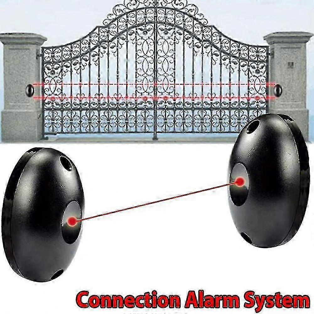 2pcs IR Einbruchmeldeanlage Strahldetektor Lichtsensor