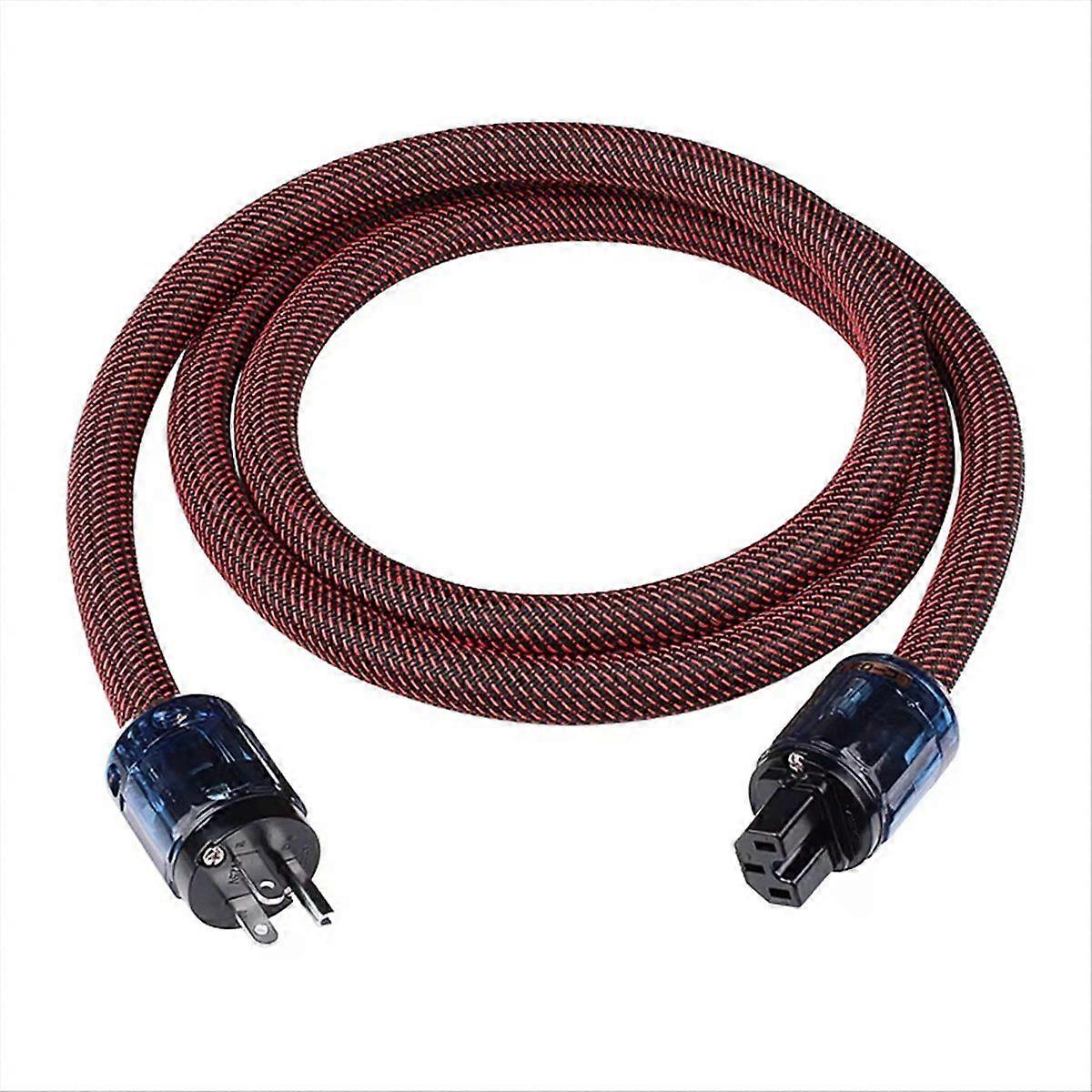 Oxygen-Free Copper Hi-Fi Power Cord, HiFi Audio CD Player/Tube Player/Power Amplifier Connection Ca