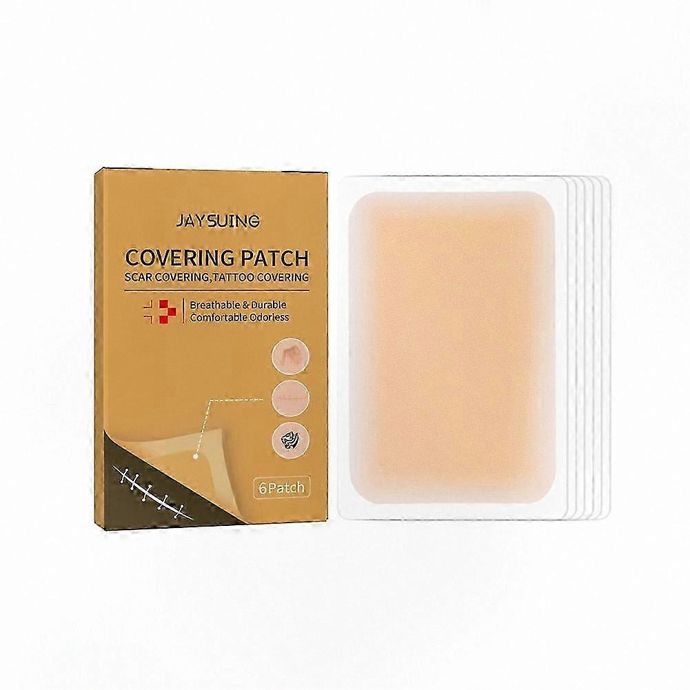 12-Pack Skin-Friendly Tape for Tattoo and Scar Coverage, Lightweight and Breathable Shields for Seamless Concealment