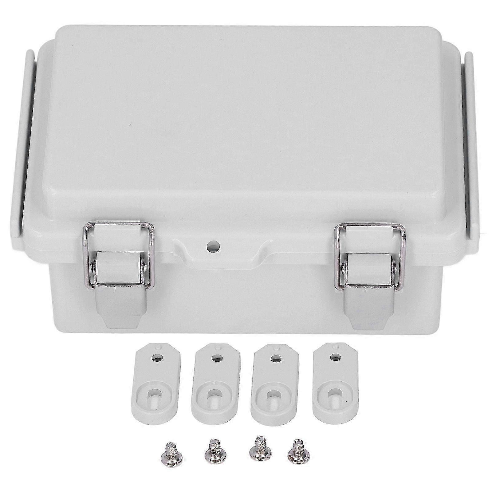 Junction Box ABS Waterproof Power Enclosure Electrical Connection Case for Outdoor