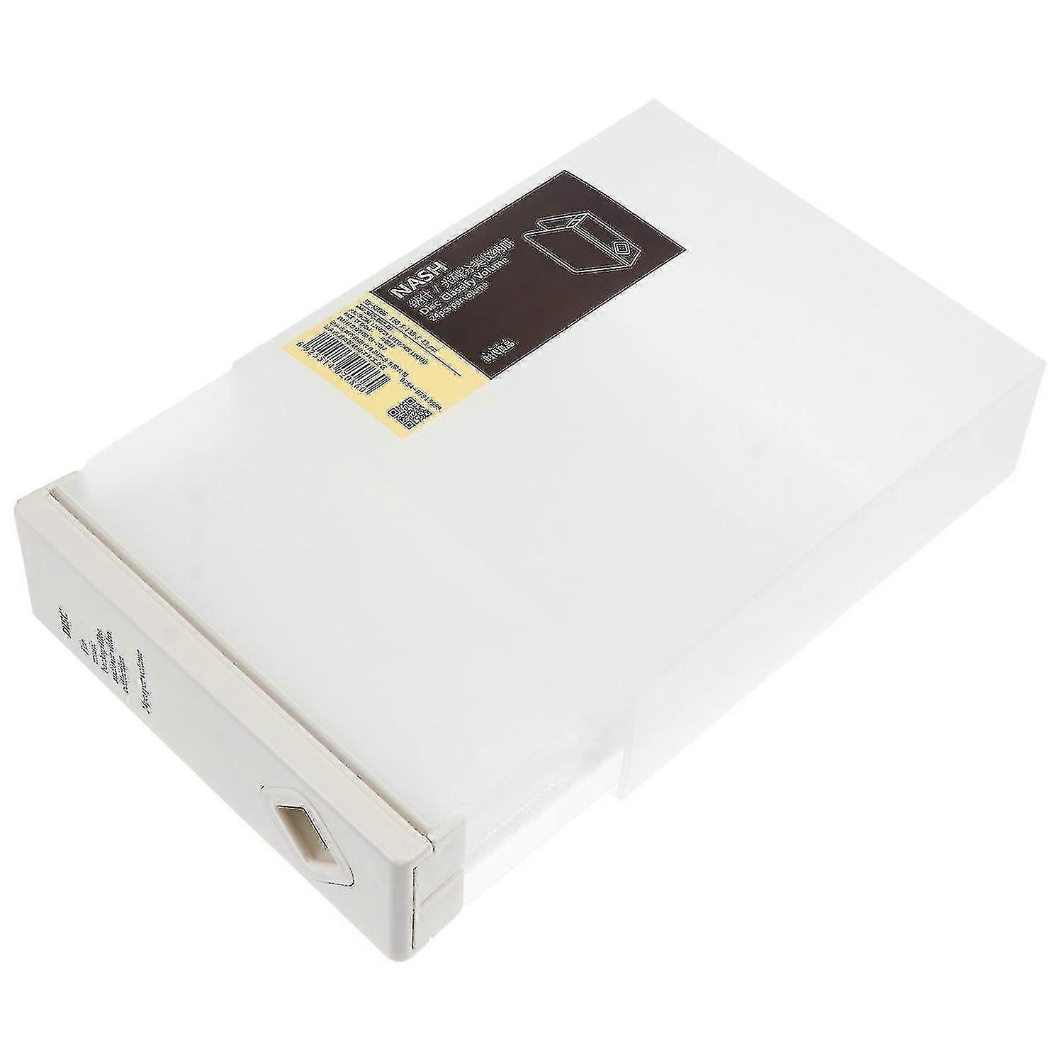 1pc Convenient Portable Practical Durable Disks Box Cd Storage Box For Vehicle Home Cd