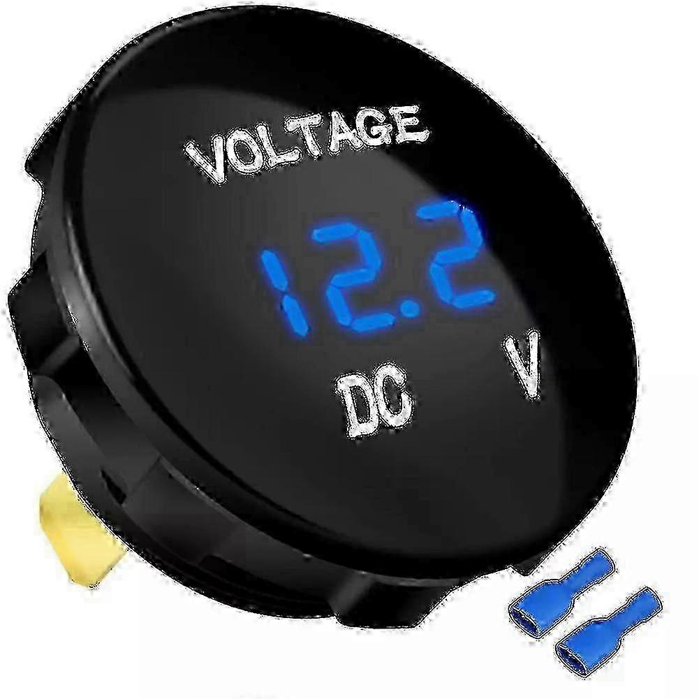 12v Voltmeter Led Digital Display, Volt Meter Volta Scale Gau 12-24v Er