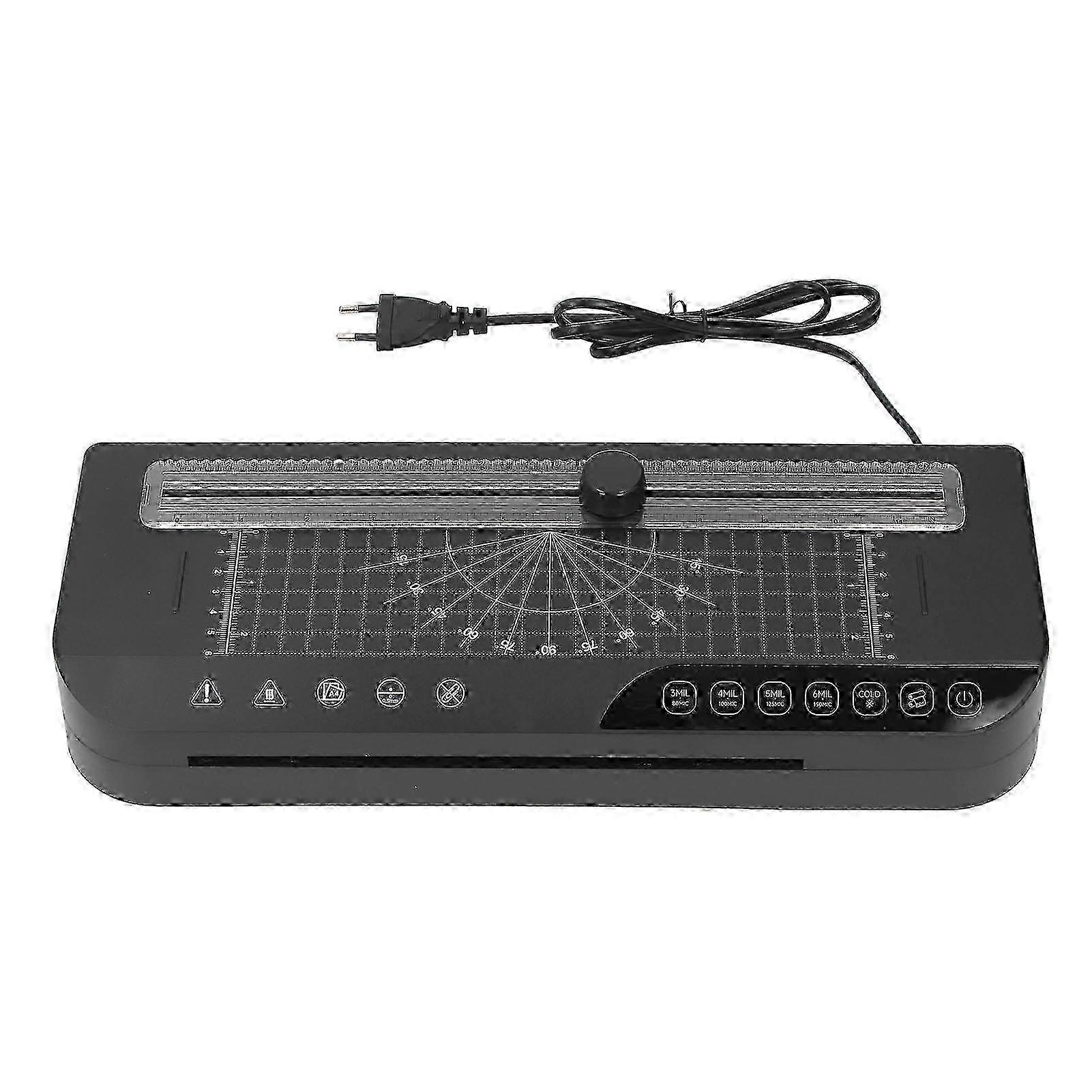 Compact Laminator with Trimmer Office Laminating Machine for Below A4 Photo Menu Document Drawing 320mm/min FN338