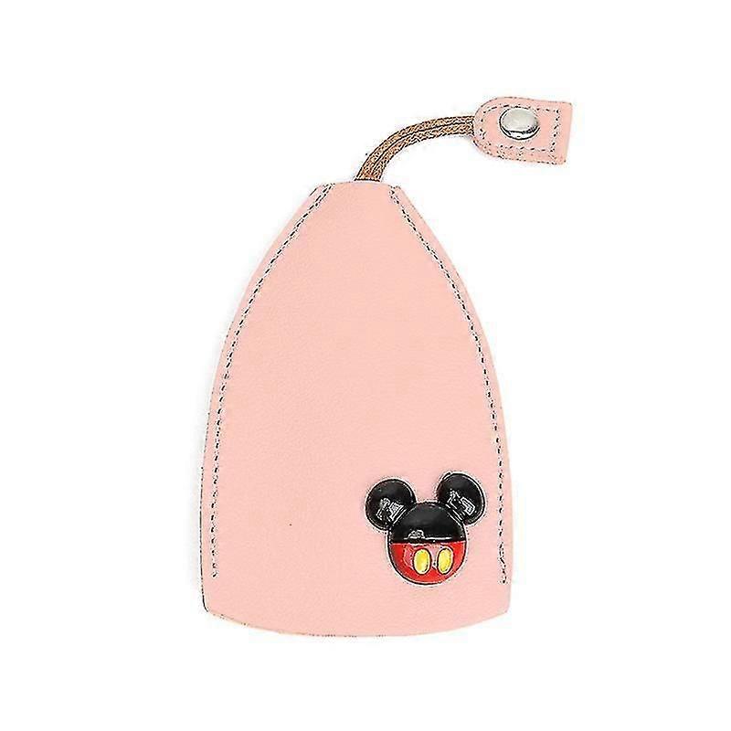 Pu Leather Creative Pull Out Cute Large Capacity Car Key Case,car Keychain Xmas