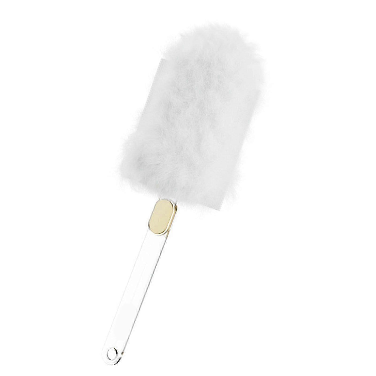 Feather Duster Multipurpose Light Luxury Efficient Cleaning Soft Bristles Washable Static Adsorption Handheld Duster for HomeHwy