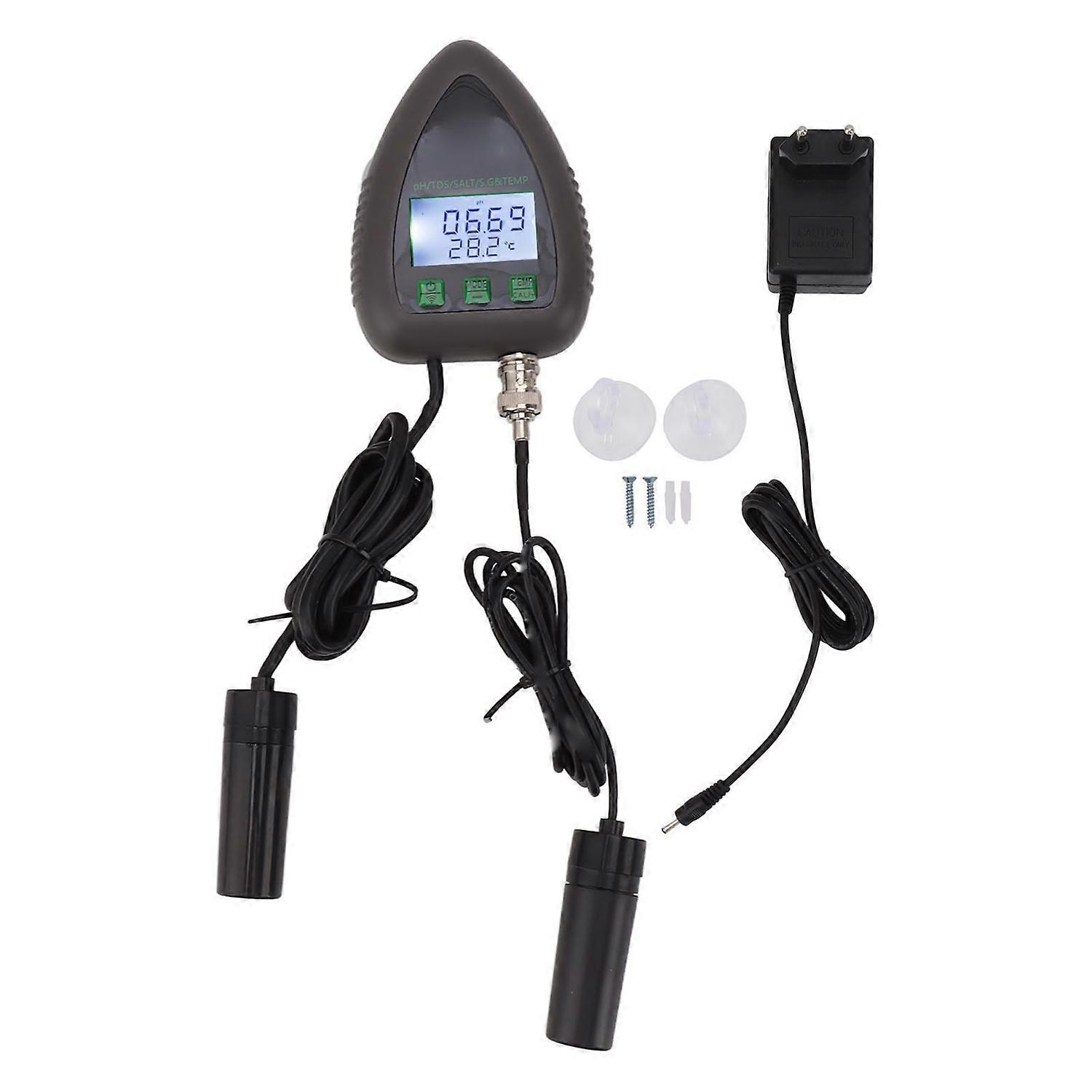 9951W Water Quality Meter 5 in 1 Multi WiFi Continuous PH TDS SALT SG TEMP Online Water Quality Test