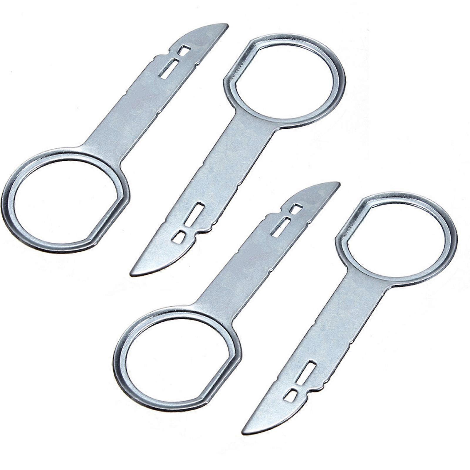 Multipurpose Car Stereo Removal Kit Key Disassembly Tool Vehicle Player Disassembly for Scratch Easy Maintenance Multicolor