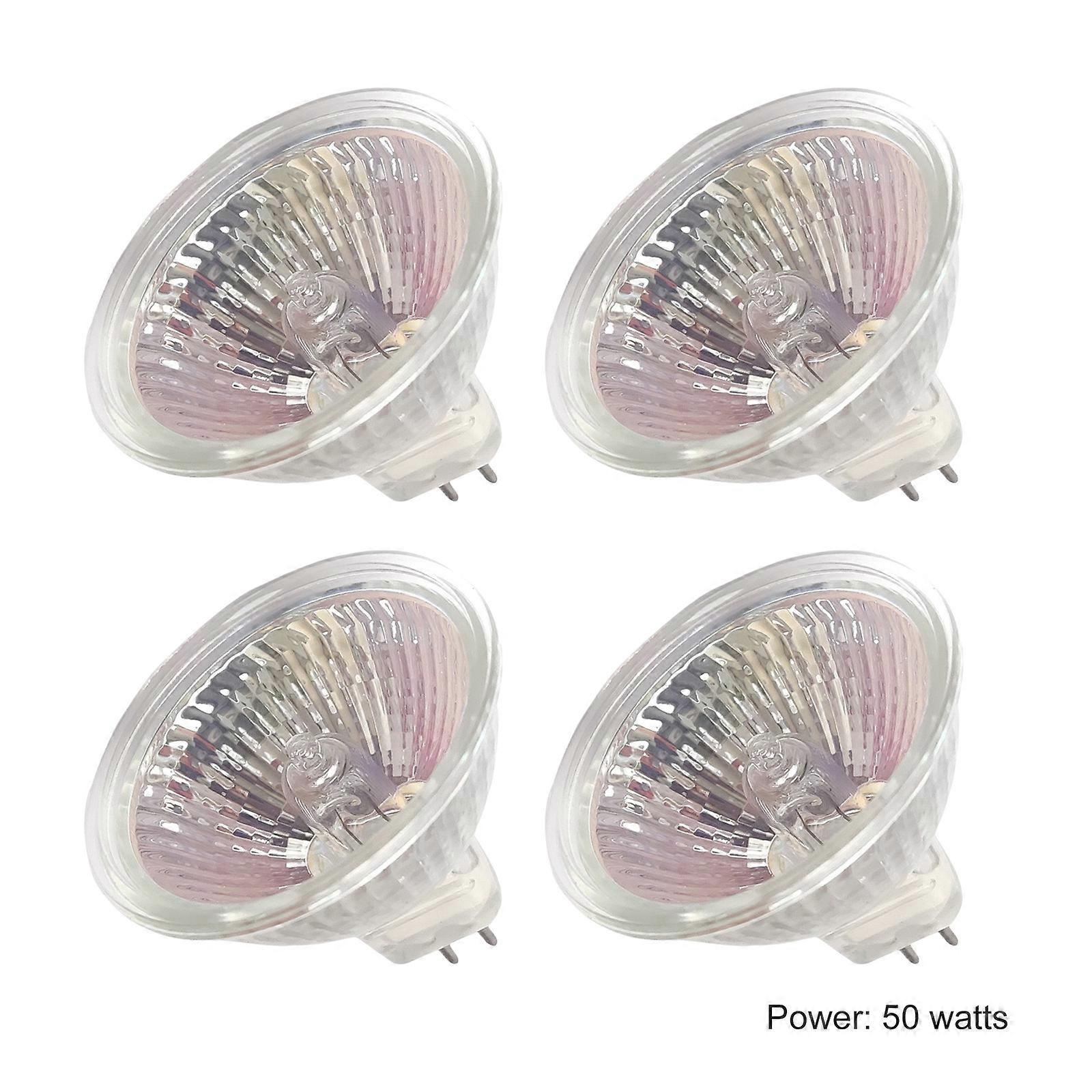 4PCS MR16 Light Bulbs Home Lighting Solution Halogen Bulb Retail Store Lighting Perfect for Professional and Own Space Multicolor