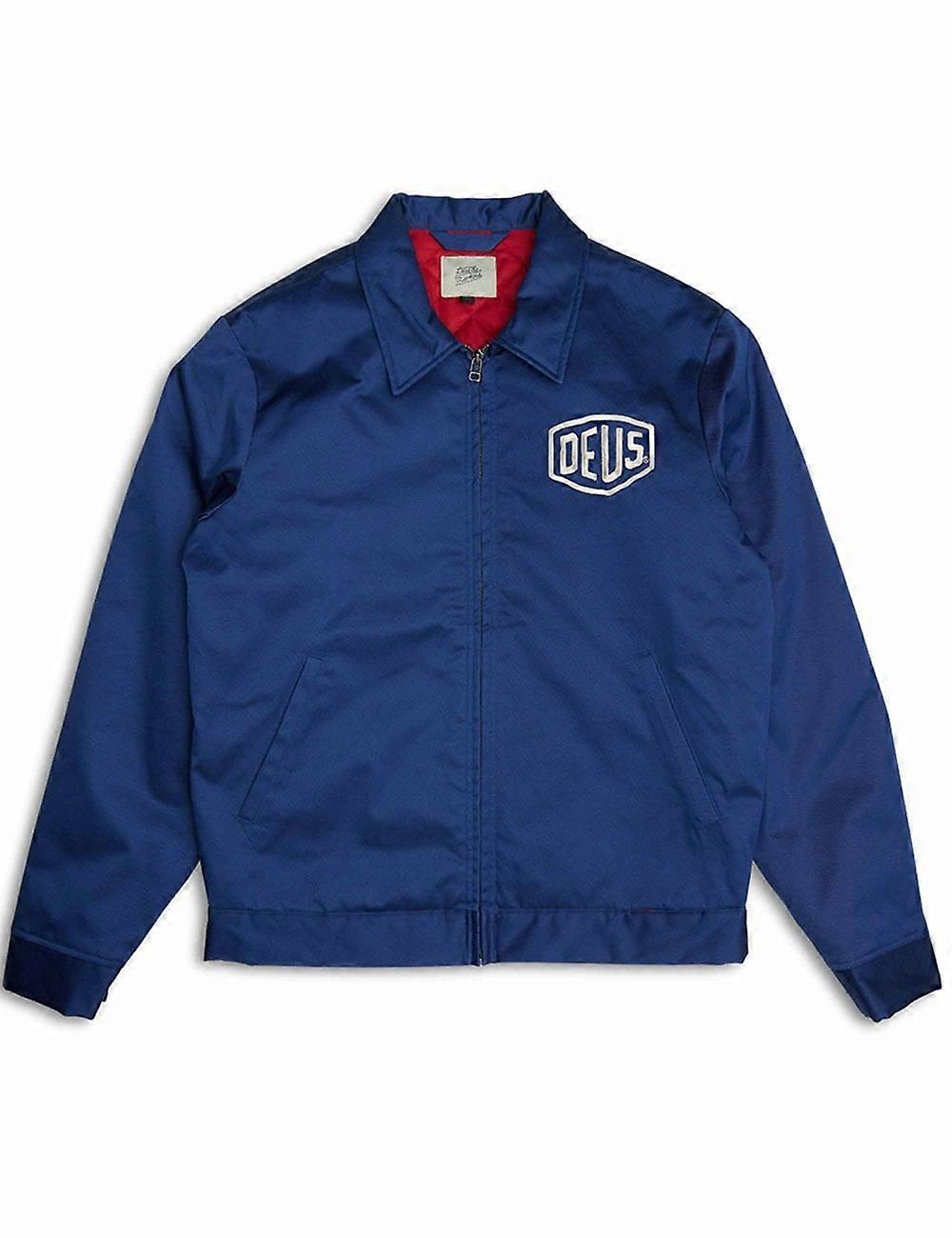 Men's Deus Ex Machina Workwear 2.0 Jacket - Mechanic Blue