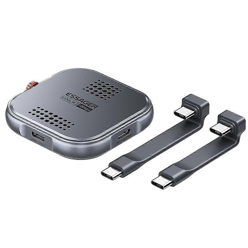 ESSAGER Aluminum Alloy Gen2 10Gbps Magnetic Hard Drive Enclosure NVME / 2230 / M.2 Hard Disk Enclosure