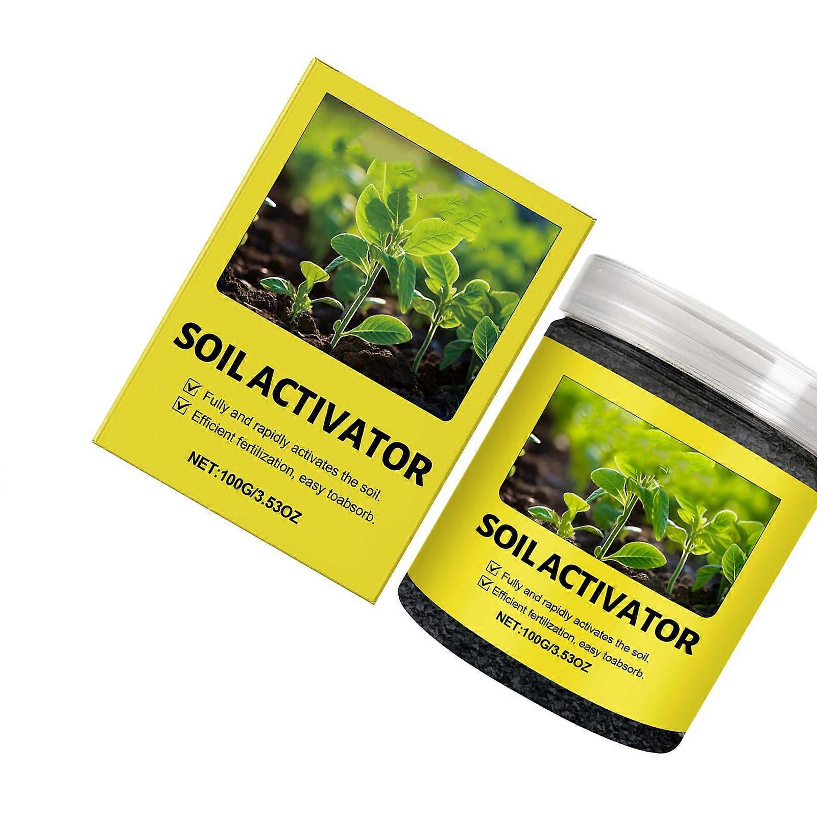 Premium Soil Revitalizer Enhances Root Development Balances Soil Nutrients Sustained Feeding For Gardens Crops Multicolor